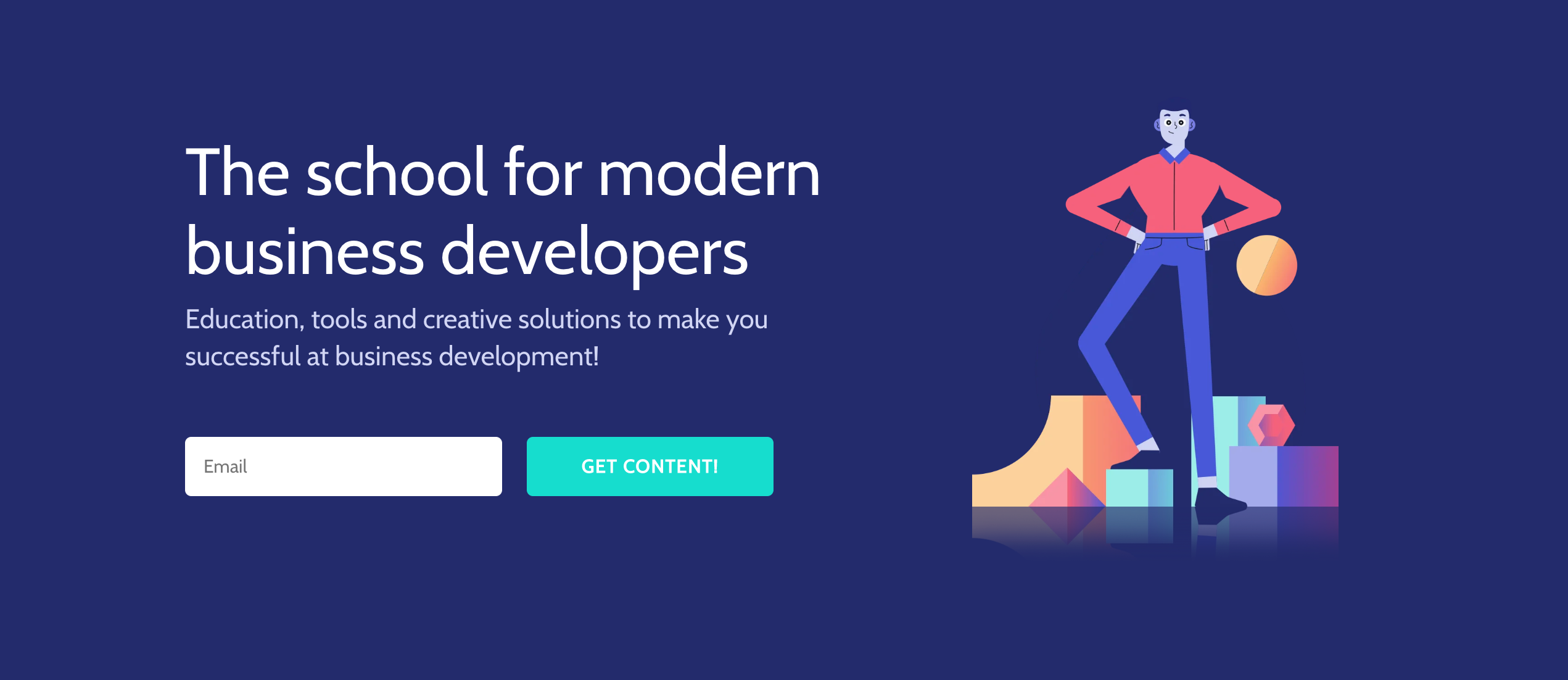 school for modern business developers