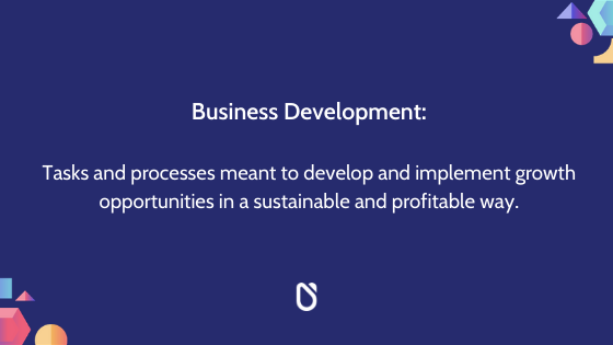 the business development school - what is business development