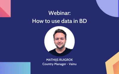 Webinar: How to use data in business development