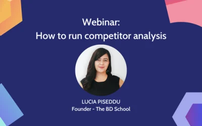 Webinar: How to run competitor analysis