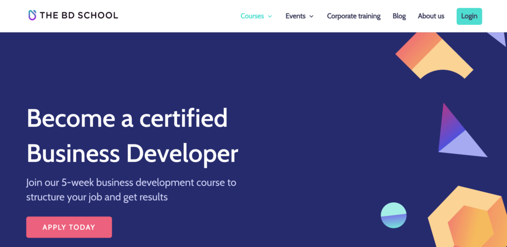 Business Development Manager Course - with Certification